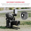 YELANGU C18 YLG0915A-B Video Camera Cage Stabilizer with Handle for Panasonic Lumix DC-S1H / DC-S1 / DC-S1R (Black)