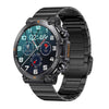 K56 Pro 1.39 inch Smart Steel Strap Wristband Support Heart Rate Monitoring / Blood Pressure Monitoring(Black Bamboo Joint)