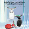 Electrical Neck Beauty Instrument Neck Massager Face Beauty Device, Style: Oval(White)
