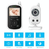 2.4" Wireless Video Baby Monitor with Night Vision, 2-Way Audio & Temperature Sensor - EU Plug