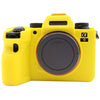 PULUZ Soft Silicone Protective Case for Sony ILCE-9M2/ Alpha 9 II / A92(Yellow)