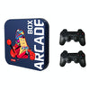 Arcade Box 256G Wireless Video Game Machine Box 4K HD Display For PS1/PSP/N64/DC, UK Plug