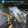 Waterproof Motorcycle Bicycle Cell Phone Holder 360 Rotating Riding Navigation Holder, Model: Handlebar