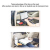 SD-1508D Car Dining Table Rear Foldable Storage Rack Computer Stand