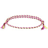 1010-89 Four-strand Colorful Braided Rope Adjustable Bracelet(24)