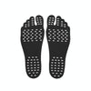 Invisible Anti-slip Summer Beach Sandals Insole Size: L, Length: 25 cm(Black)