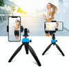 PULUZ Pocket Mini Tripod Mount with 360 Degree Ball Head for Smartphones, GoPro, DSLR Cameras(Blue)