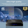 X96 Max+ Ultra 4GB+64GB Amlogic S905X4 8K Smart TV BOX Android 11.0 Media Player, Plug Type:US Plug