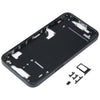 iPhone 14 Middle Frame with Keys, Black