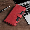 For Alcatel Axel / Lumos Skin Feel Straw Hat Magnetic Buckle Leather Phone Case(Red)