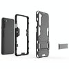 For OnePlus Nord PC + TPU Shockproof Protective Case with Invisible Holder(Black)