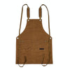 Heavy Canvas Carpentry Electrician Garden Workwear Apron(Camel)