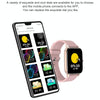 Ochstin 5H80 1.69 inch Square Screen Silicone Strap Heart Rate Blood Oxygen Monitoring Bluetooth Smart Watch(Pink)