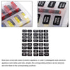 1 in 12 Out Fuse Box Screw Terminal Section Fuse Holder Kits with LED Warning Indicator for Auto Car Truck Boat