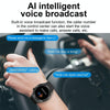 TM06 Smart Bracelet, 1.28 inch IP67 Waterproof Smart Watch, Bluetooth Call / Heart Rate / Blood Pressure / Blood Oxygen(Black)