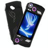 For ASUS ROG Ally Game Console Silicone Protective Cover + Button Cap Set Pocket Gaming Accessories(Black)