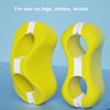 Swimming Training Clamping Legs Plate Legs Trainer Swimming Aid Plate, Color: Bright Yellow Children Below 55kg