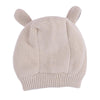 Knitted Rabbit Ear Pet Hat, Grey, Warm, for 15-25kg Dogs