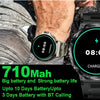 V69 IP68 BT5.0 1.85inch Smart Watch Support Voice Call / Sleep Detection(Black)