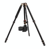 Triopo MT-2504C Adjustable Portable Aluminum Tripod (Gold) with NB-1S Ball Head (Black) for Canon Nikon Sony DSLR Camera