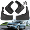 For Volkswagen Golf 6 2009-2013 4pcs/Set Car Auto Soft Plastic Splash Flaps Fender Guard