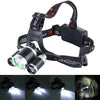 LED Headlamp High Power Bright Headlight , 3 CREE T6 with Charger, NO Including Batteries