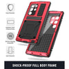 For Samsung Galaxy S25 Ultra 5G R-JUST Life Waterproof Dustproof Shockproof Phone Case(Red)