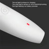 Pawbby Dog Clippers, Quiet Rechargeable Cordless Pet Grooming Razor, White