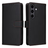 For Samsung Galaxy S25+ 5G BETOPNICE BN-005 2 in 1 Detachable Imitate Genuine Leather Phone Case(Black)