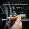 Car Smoking Multifunctional Anti-Flying Ashtray(Beechwood Gold)