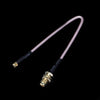 RG316 SMA Female to MMCX Male Right Angle Cable 15cm