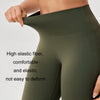 High-waisted Hip-lifting Elastic Quick-drying Yoga Sports Flared Pants, Size: S()