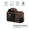 PULUZ Soft Silicone Protective Case for Sony ILCE-7MII / 7SMII / 7RMII(Coffee)