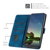 For Realme C75 / V60 Pro Dream Triangle Leather Phone Case with Lanyard(Blue)