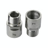 QL1 One Pair Steel Bike Pedal Spacer Extenders Bicycle Pedal Spacers for 9/16 inch Threaded Pedals