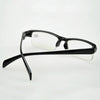 Women Men Half Frame Myopia Glasses HD AC Green Film Lens Myopia Eyeglasses(-4.00D)