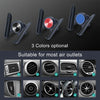 Universal Car Air Vent Mount Phone Holder Stand, Clip Width: 6-8.5cm, For iPhone, Galaxy, Sony, Lenovo, HTC, Huawei and other Smartphones (Black)