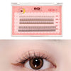 BQI B7229 Lightweight Natural Curling Three-dimensional Slim False Eyelashes, Style: Type A+Fishtail+Undercib (200PCS)