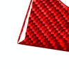 Car Central Control Lower Air Outlet Decorative Sticker for Volvo V60 2010-2017, Left Drive(Red)