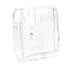 For FUJIFILM Instax mini 99 Crystal Hard Case Camera Bag with Shoulder Strap (Transparent)