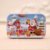 4 PCS Christmas Wooden DIY Gift Children Handmade Santa Claus Puzzle Toy(Snow)