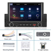 6.2 Inch MP5 Player Single Butt Universal Wired CarPlay Car Monitor, Model: Standard+12 Light Camera