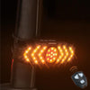 WEST BIKING Bicycle Remote Control Tail Light With Horn Tone(Black)