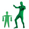 Photo Stretchy Body Green Screen Suit Video Chroma Key Tight Suit, Size: 180cm(Green Split)