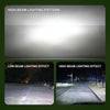 2 PCS S2 H13 / 9008 18W 6000K 1800LM IP65 2 COB LED Car Headlight Lamps, DC 9-30V(Cool White)