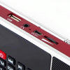 L-288AM  Bluetooth Dual Speaker Radio MP3 Player Support TF Card/U Disk with LED Display(Gold)