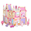298 PCS Children Building Master Wooden Toy 3D Assembled Model
