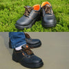 215 Microfiber Leather Anti-puncture Wear-resistant Work Shoes Smash-proof Oil-resistant Safety Shoes, Spec: Low-top (41)