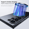For Samsung Galaxy S25 Ultra 5G Frosted MagSafe Magnetic Ring Holder PC Phone Case(Purple)