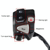 For Honda Click150i Left Handlebar Turn Signal Motorcycle Switch Accessories(Black)